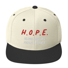 Load image into Gallery viewer, Official H.O.P.E. Snapback Hat