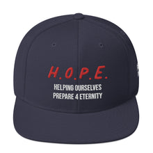 Load image into Gallery viewer, Official H.O.P.E. Snapback Hat