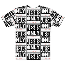 Load image into Gallery viewer, Jesus Only all over t-shirt