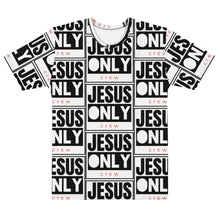 Load image into Gallery viewer, Jesus Only all over t-shirt