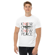 Load image into Gallery viewer, kNOw Christ kNOw Peace T-Shirt