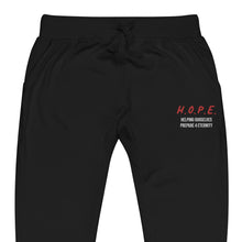 Load image into Gallery viewer, H.O.P.E. fleece sweatpants