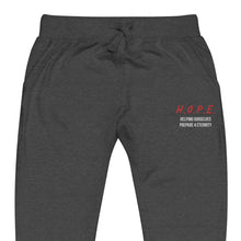 Load image into Gallery viewer, H.O.P.E. fleece sweatpants