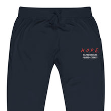 Load image into Gallery viewer, H.O.P.E. fleece sweatpants