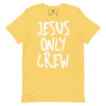 Load image into Gallery viewer, JESUS Only Crew Unisex t-shirt