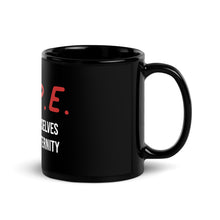 Load image into Gallery viewer, H.O.P.E. Black Glossy Mug
