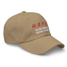 Load image into Gallery viewer, H.O.P.E. Dad hat
