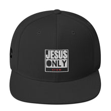 Load image into Gallery viewer, JESUS ONLY Snapback Hat
