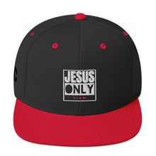Load image into Gallery viewer, JESUS ONLY Snapback Hat

