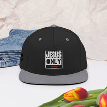 Load image into Gallery viewer, Jesus Only Snapback Hat
