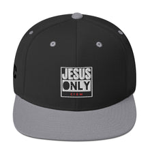 Load image into Gallery viewer, JESUS ONLY Snapback Hat
