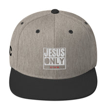 Load image into Gallery viewer, JESUS ONLY Snapback Hat

