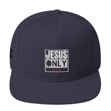 Load image into Gallery viewer, JESUS ONLY Snapback Hat
