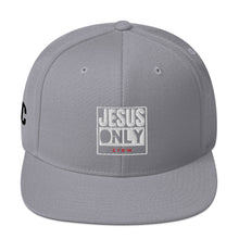 Load image into Gallery viewer, JESUS ONLY Snapback Hat
