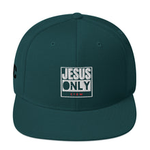 Load image into Gallery viewer, JESUS ONLY Snapback Hat
