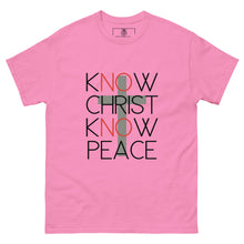 Load image into Gallery viewer, kNOw Christ kNOw Peace T-Shirt
