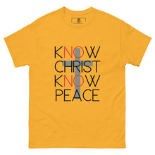 Load image into Gallery viewer, kNOw Christ kNOw Peace T-Shirt
