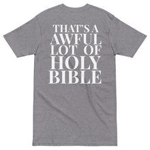 Load image into Gallery viewer, I Hate It Here (John 12:25) premium heavyweight tee
