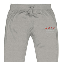 Load image into Gallery viewer, H.O.P.E.  fleece sweatpants
