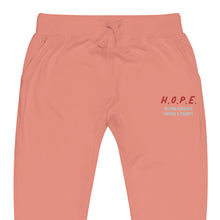 Load image into Gallery viewer, H.O.P.E.  fleece sweatpants
