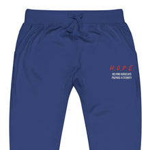 Load image into Gallery viewer, H.O.P.E.  fleece sweatpants
