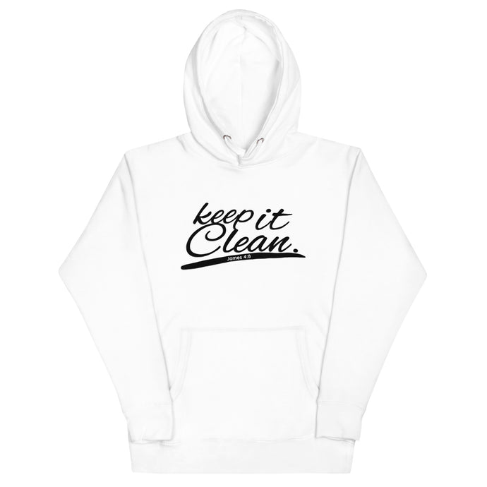 Keep it Clean (James 4:8) Unisex Hoodie