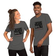 Load image into Gallery viewer, Jesus Only Crew Short-Sleeve Unisex T-Shirt
