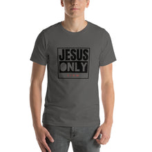 Load image into Gallery viewer, Jesus Only Crew Short-Sleeve Unisex T-Shirt
