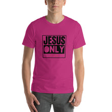 Load image into Gallery viewer, Jesus Only Crew Short-Sleeve Unisex T-Shirt
