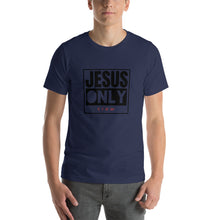 Load image into Gallery viewer, Jesus Only Crew Short-Sleeve Unisex T-Shirt
