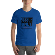 Load image into Gallery viewer, Jesus Only Crew Short-Sleeve Unisex T-Shirt
