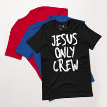 Load image into Gallery viewer, JESUS Only Crew Unisex t-shirt
