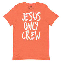 Load image into Gallery viewer, JESUS Only Crew Unisex t-shirt

