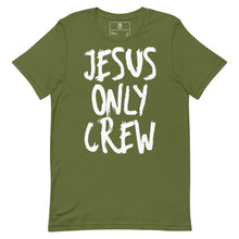 Load image into Gallery viewer, JESUS Only Crew Unisex t-shirt

